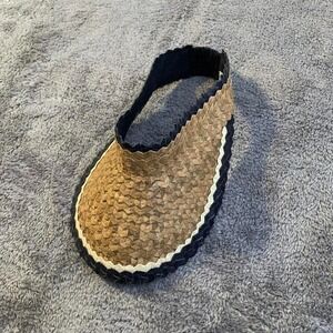 Lusana tan straw hat boho